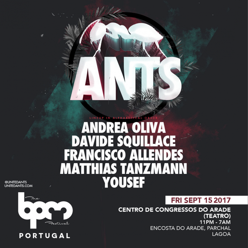 download → Matthias Tanzmann, Davide Squillace, Francisco Allendes, Yousef, Andrea Oliva - live at ANTS (BPM Portugal 2017) - 15-Sep-2017 download → Matthias Tanzmann, Davide Squillace, Francisco Allendes, Yousef, Andrea Oliva - live at ANTS (BPM Portugal 2017) - 15-Sep-2017