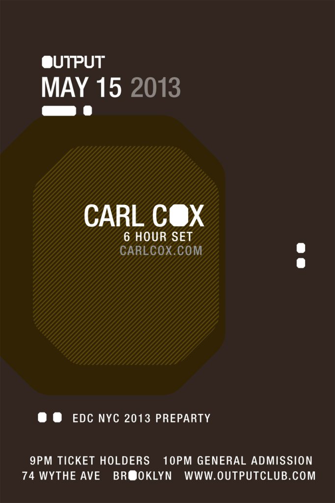 download → Carl Cox - Live at Output (Brooklyn New York) - 15-May-2013