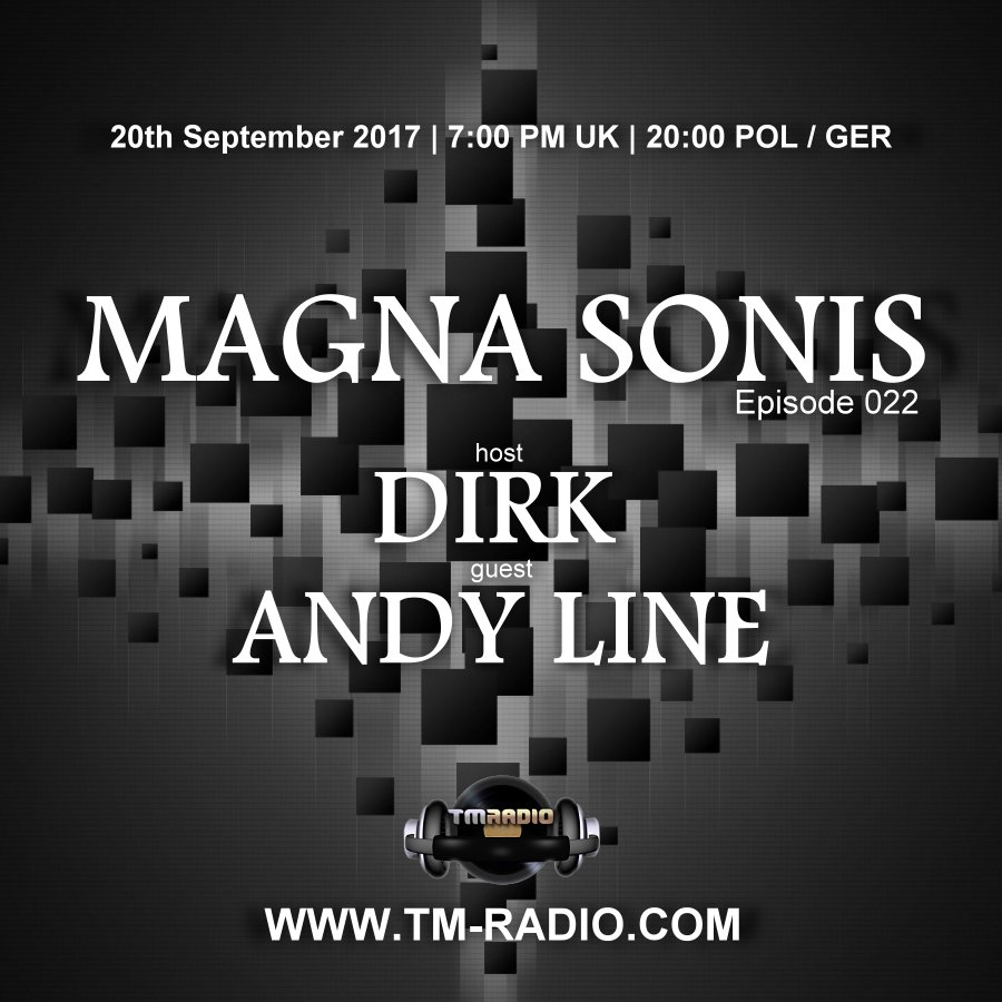 download → Dirk, Andy Line - MAGNA SONIS 022 on TM Radio - 20-Sep-2017 download → Dirk, Andy Line - MAGNA SONIS 022 on TM Radio - 20-Sep-2017