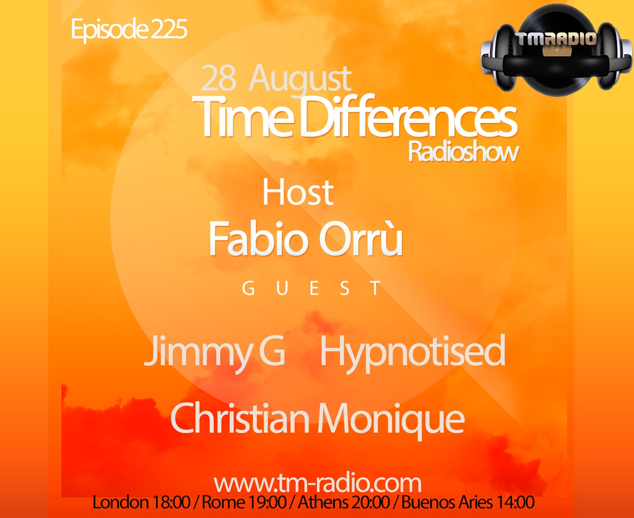 download → Fabio Orru, Hypnotized, Christian Monique, Jimmy G - Time Differences 225 on TM Radio - 28-Aug-2016 download → Fabio Orru, Hypnotized, Christian Monique, Jimmy G - Time Differences 225 on TM Radio - 28-Aug-2016
