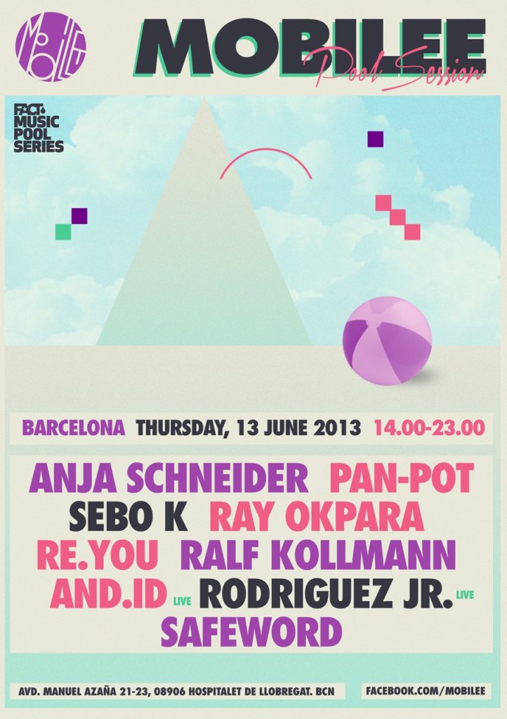 download → Pan-Pot - Live At Fact Music Pool Series - Mobilee Pool Session (Barcelona) - 13-Jun-2013