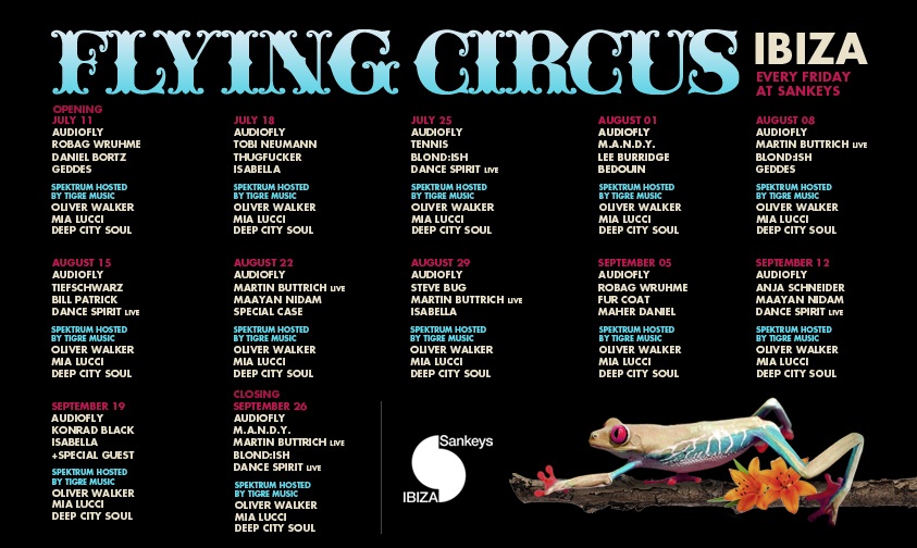 download → Audiofly, Daniel Bortz, Geddes - live at Flying Circus Opening, Sankeys, Ibiza - 11-Jul-2014 download → Audiofly, Daniel Bortz, Geddes - live at Flying Circus Opening, Sankeys, Ibiza - 11-Jul-2014
