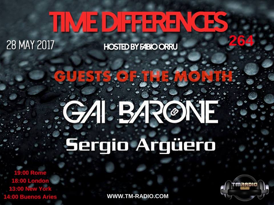 download → Gai Barone, Fabio Orru, Sergio Arguero - Time Differences 264 on TM Radio - 28-May-2017 download → Gai Barone, Fabio Orru, Sergio Arguero - Time Differences 264 on TM Radio - 28-May-2017