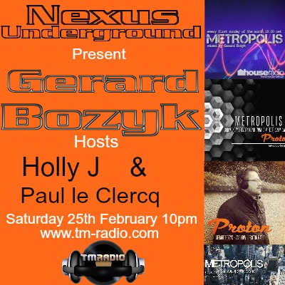 download → Gerard Bozyk, Holly J, Paul le Clercq - Nexus Underground 013 on TM Radio - 25-Feb-2017 download → Gerard Bozyk, Holly J, Paul le Clercq - Nexus Underground 013 on TM Radio - 25-Feb-2017