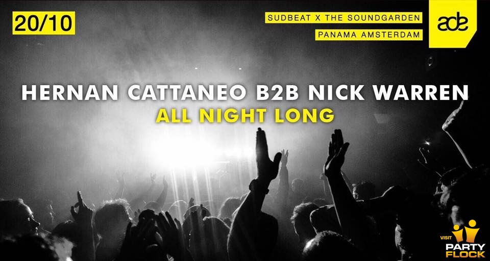 download → Hernan Cattaneo b2b Nick Warren - live at Soundgarden x Sudbeat (ADE 2017) - FULL 7.5 HOURS - 20-Oct-2017 download → Hernan Cattaneo b2b Nick Warren - live at Soundgarden x Sudbeat (ADE 2017) - FULL 7.5 HOURS - 20-Oct-2017