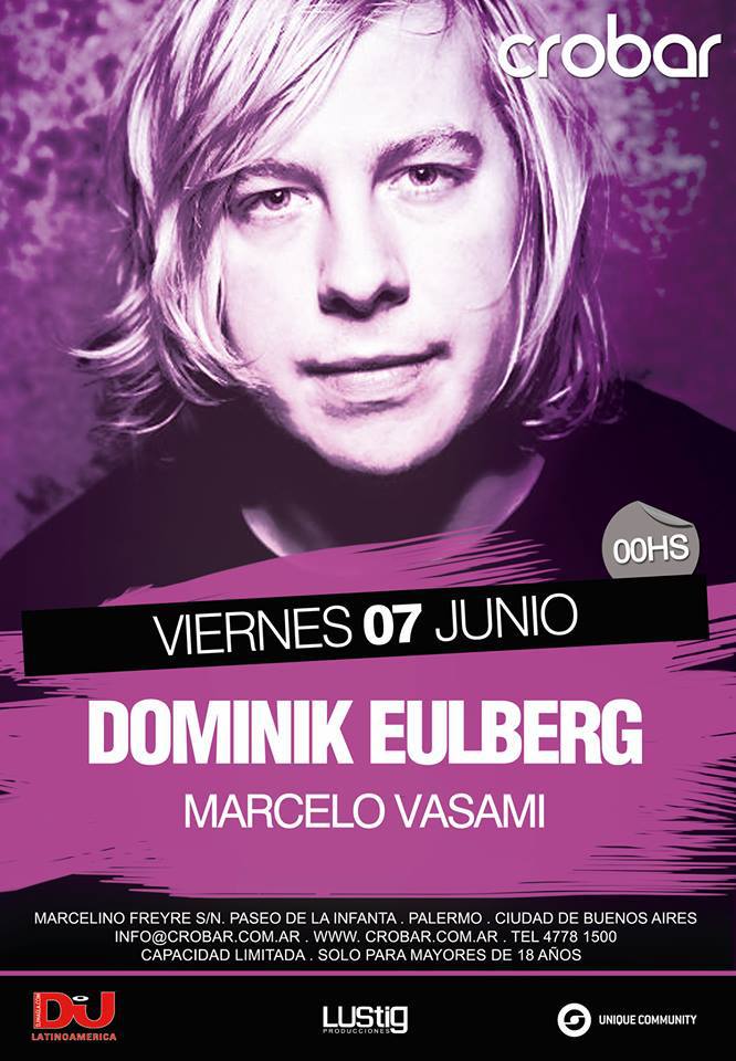 download → Marcelo Vasami - Live @ Crobar Be Techno - Warm Up For Dominik Eulberg - 07-Jun-2013