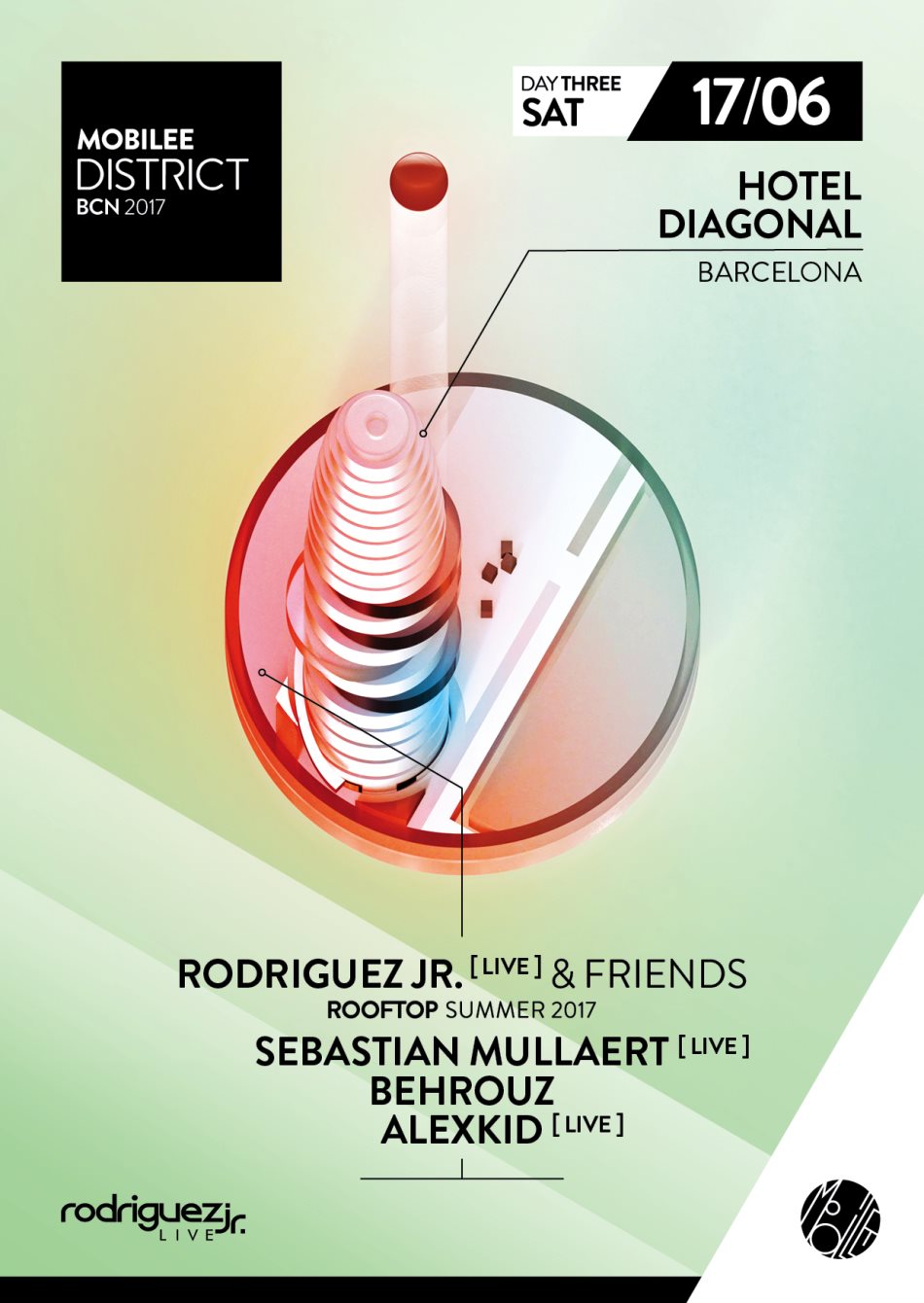 download → Rodriguez Jr., Behrouz, Alexkid - live at Rodriguez Jr. & Friends Rooftop (Hotel Diagonal, Barcelona, Sonar 2017) - 17-Jun-2017 download → Rodriguez Jr., Behrouz, Alexkid - live at Rodriguez Jr. & Friends Rooftop (Hotel Diagonal, Barcelona, Sonar 2017) - 17-Jun-2017