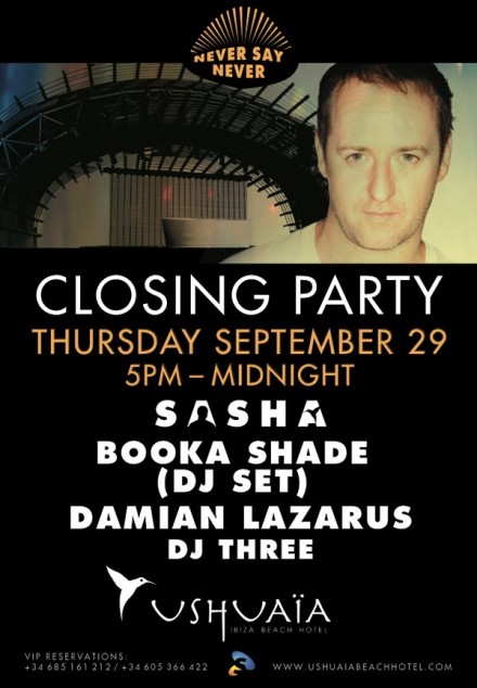 download → Sasha - Live At Never Say Never Closing Party, Ushuaia Tower (Ibiza) - 29-Sep-2013 download → Sasha - Live At Never Say Never Closing Party, Ushuaia Tower (Ibiza) - 29-Sep-2013