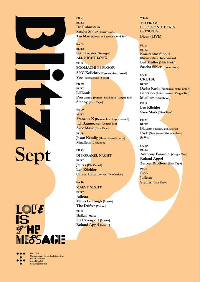 download → Seth Troxler - live All Night Long at BLITZ - 02-Sep-2017 download → Seth Troxler - live All Night Long at BLITZ - 02-Sep-2017