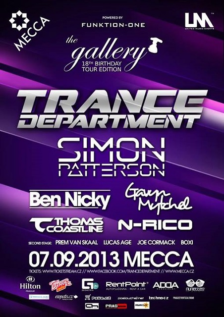 download → Simon Patterson, Thomas Coastline, etc - live at Trance Department, Prague - 14-Aug-2013 download → Simon Patterson, Thomas Coastline, etc - live at Trance Department, Prague - 14-Aug-2013