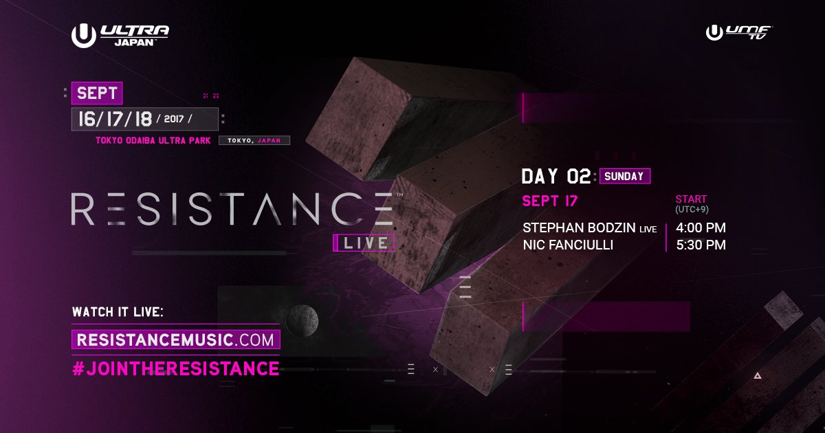 download → Nic Fanciulli, Stephan Bodzin - Ultra Music Festival 2017 Japan - Day 2 - Resistance Stage - 1080p HD - 17-Sep-2017 download → Nic Fanciulli, Stephan Bodzin - Ultra Music Festival 2017 Japan - Day 2 - Resistance Stage - 1080p HD - 17-Sep-2017