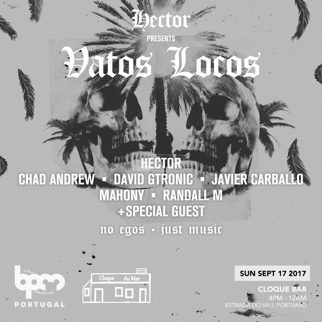 download → Hector, Javier Carballo, Randall M, Mahony, Chad Andrew B2B David Gtronic - live at Vatos Locos (BPM Portugal 2017) - 17-Sep-2017 download → Hector, Javier Carballo, Randall M, Mahony, Chad Andrew B2B David Gtronic - live at Vatos Locos (BPM Portugal 2017) - 17-Sep-2017