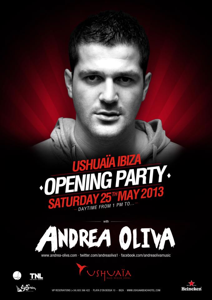 download → Andrea Oliva - Live at Ushuaia Opening Party (Ibiza) - 25-May-2013