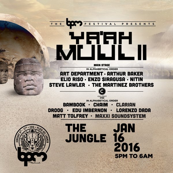 download → LIVESETS FROM Ya'ah Muul 2 (Culprit Stage), Palapa Kinha (The BPM 2016, Mexico) - 16-Jan-2016 download → LIVESETS FROM Ya'ah Muul 2 (Culprit Stage), Palapa Kinha (The BPM 2016, Mexico) - 16-Jan-2016