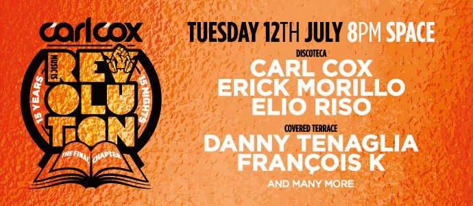 download → sets from Music is Revolution, The Final Chapter (week 5, Space, Ibiza) - 12-Jul-2016 download → sets from Music is Revolution, The Final Chapter (week 5, Space, Ibiza) - 12-Jul-2016