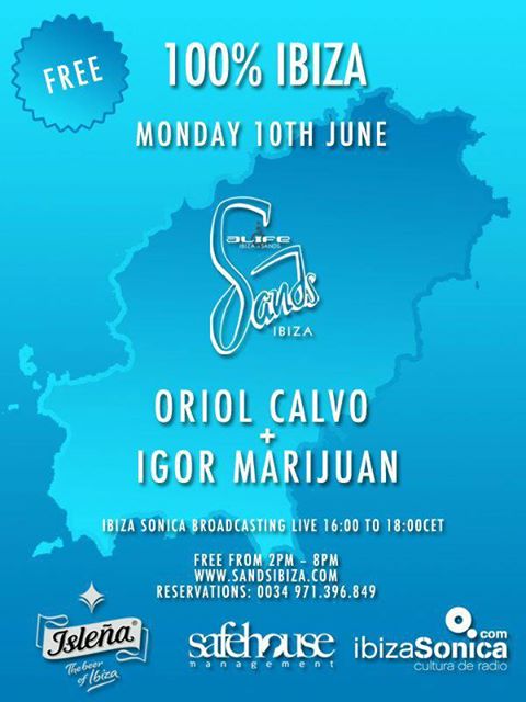 download → Igor Marijuan - Live at Sands 100 X 100 Ibiza (Ibiza) - 10-Jun-2013