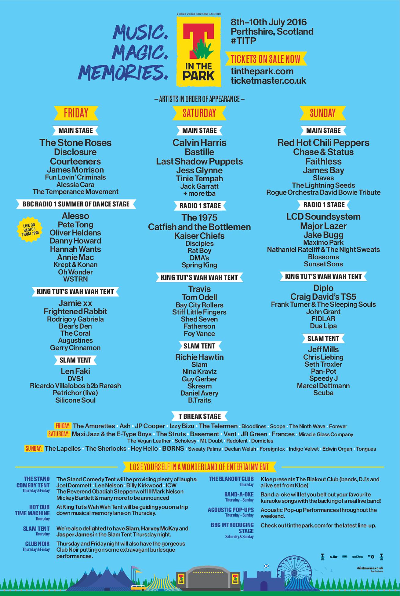 download → Calvin Harris, Faithless, Disclosure, Alesso, Pete Tong, Oliver Heldens, Annie Mac, Hanna Wants, etc - live at T In The Park 2016 (Scotland) - July 2016 download → Calvin Harris, Faithless, Disclosure, Alesso, Pete Tong, Oliver Heldens, Annie Mac, Hanna Wants, etc - live at T In The Park 2016 (Scotland) - July 2016