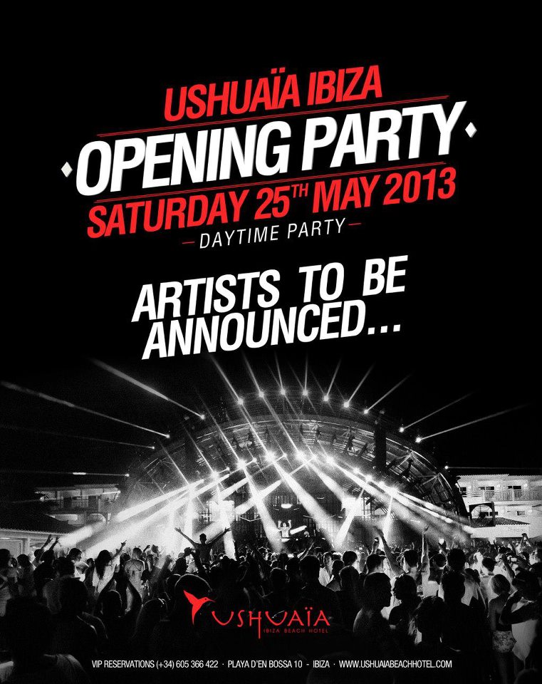 download: REBOOT @ Ushuaia Opening Party 2013, Ibiza