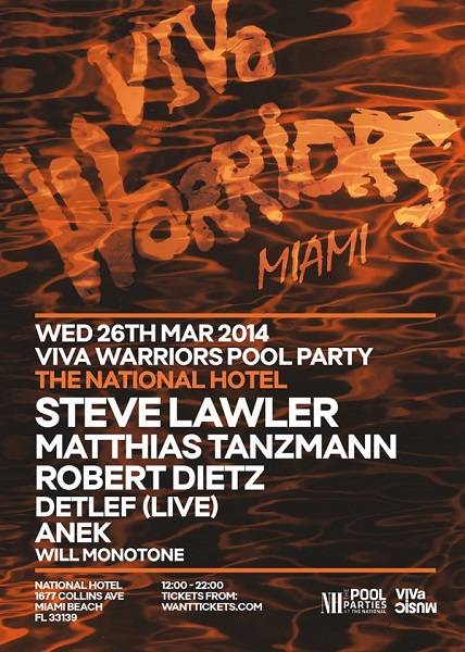download → livesets from VIVa Warrios Pool Party, The National Hotel (WMC 2014, Miami) - 26-Mar-2014 download → livesets from VIVa Warrios Pool Party, The National Hotel (WMC 2014, Miami) - 26-Mar-2014