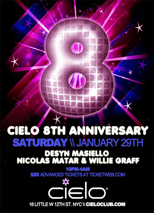 Desyn Masiello B2B Nicolas Matar & Willie Graff - Live @ Cielo Club, USA - 29-01-2011