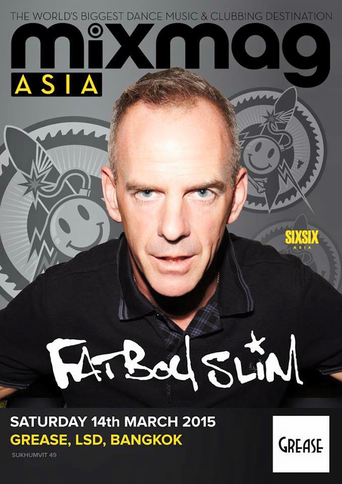 Fatboy Slim Live in Bangkok (for Mixmag Asia) 14Mar2015